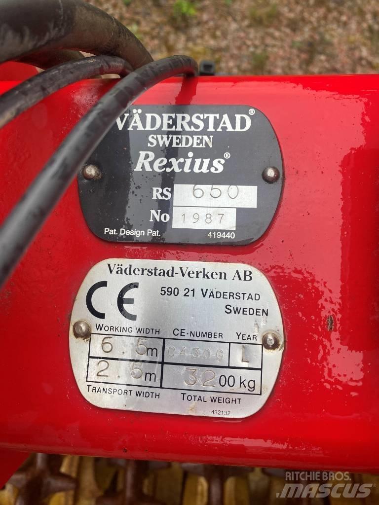 Väderstad Rexius 650 Walzen