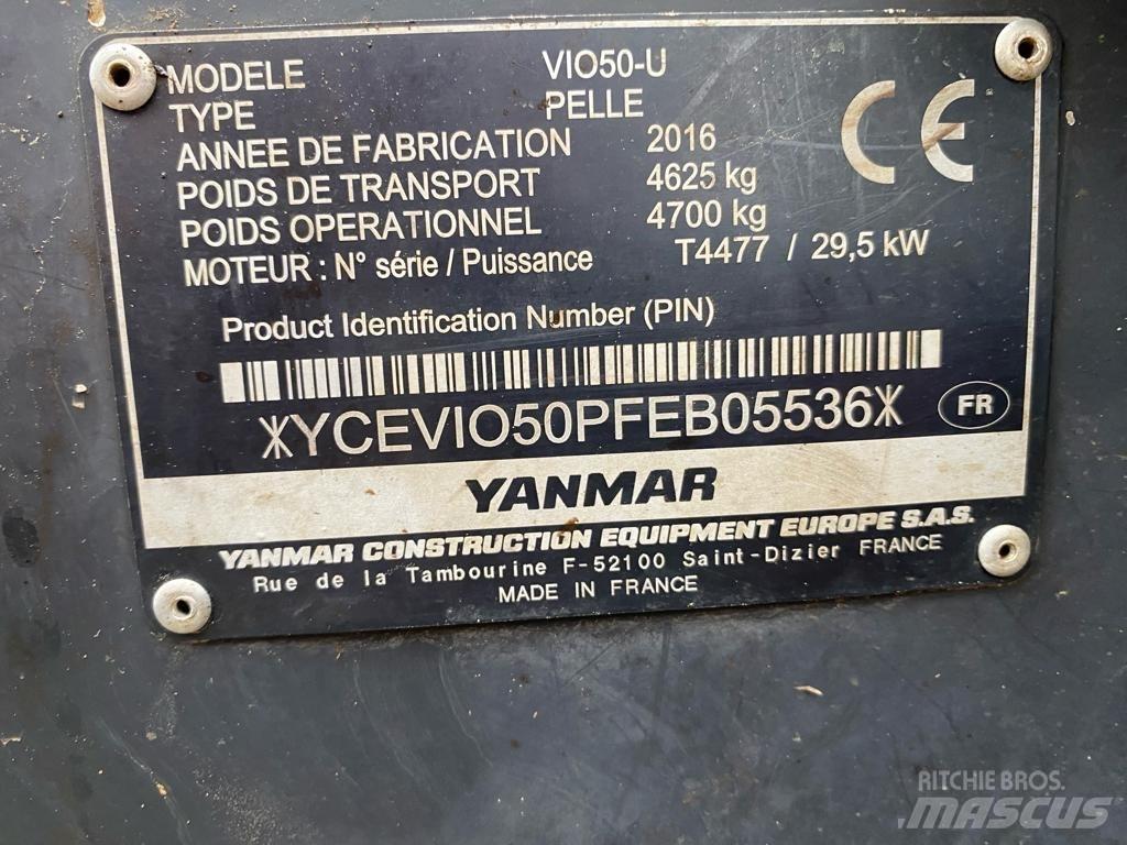 Yanmar Vio 50 U Minibagger < 7t