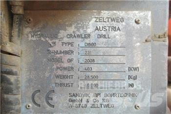 Sandvik DI 600 Oberflächenbohrgeräte