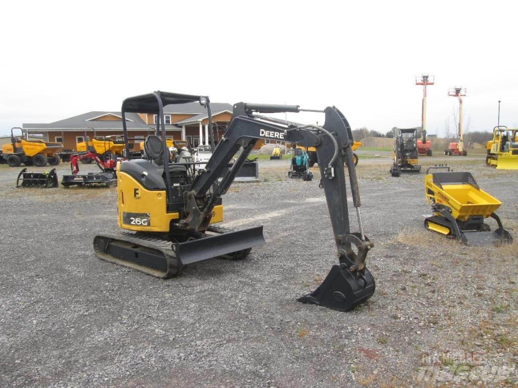 John Deere 26G Minibagger < 7t