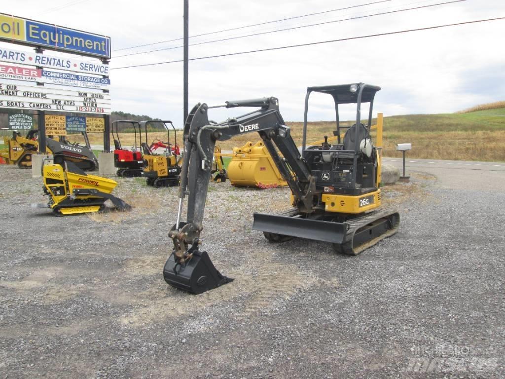 John Deere 26G Minibagger < 7t