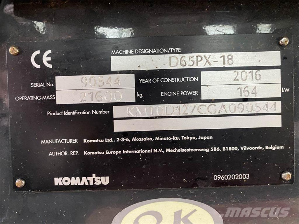 Komatsu D65PX-18 Bulldozer