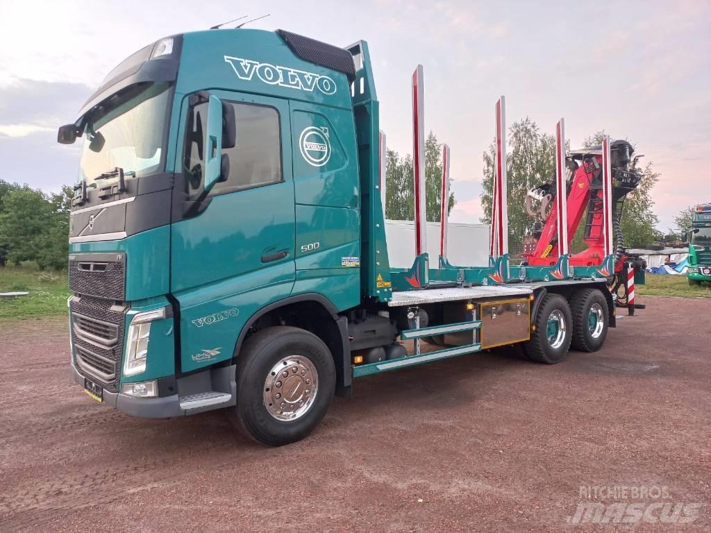 Volvo FH500 Holztransporter