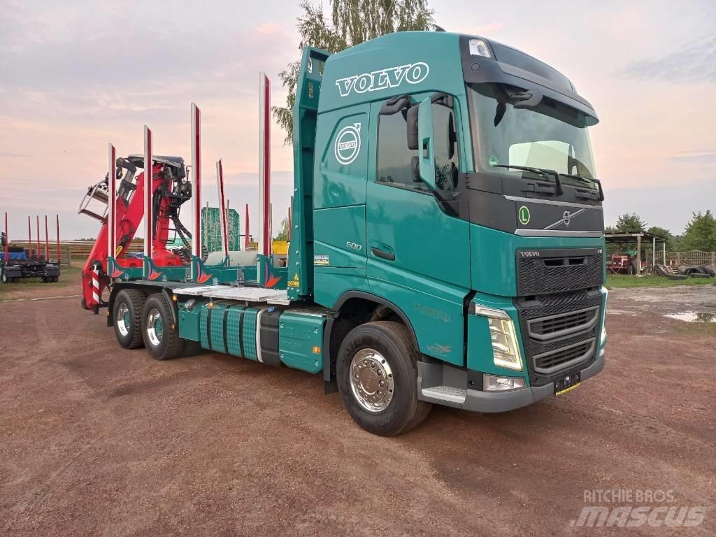 Volvo FH500 Holztransporter