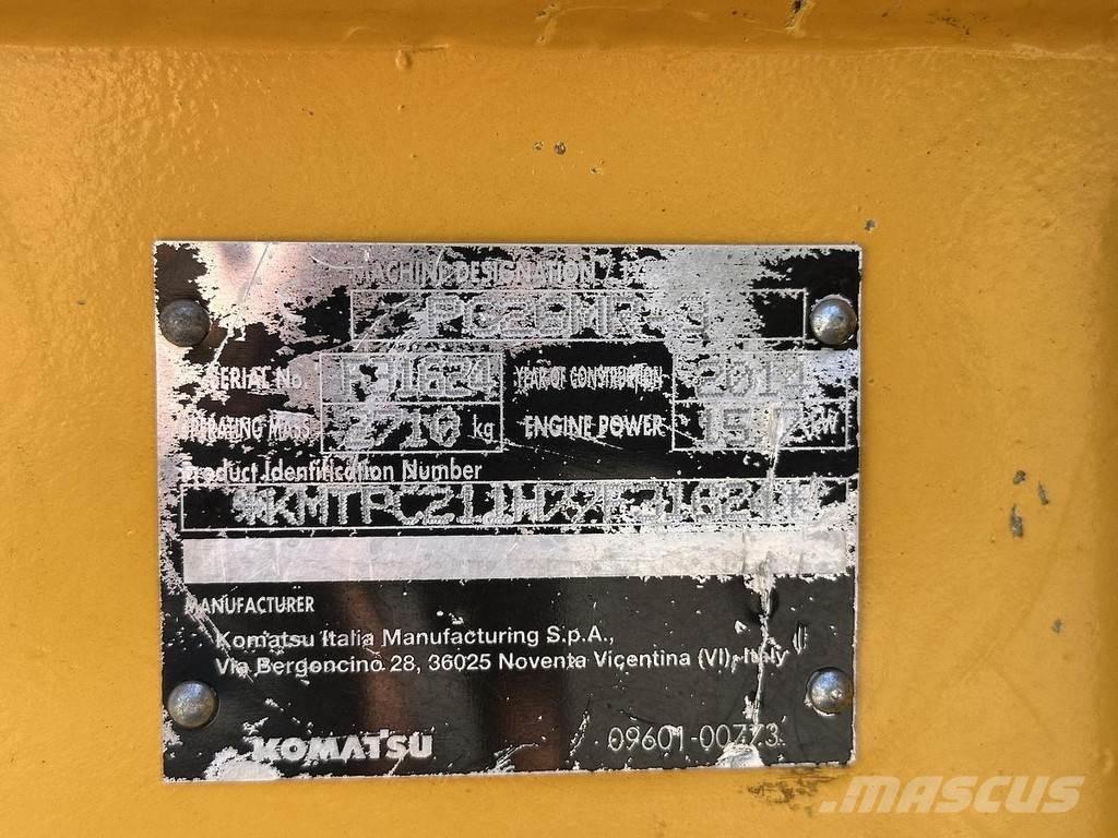 Komatsu PC26MR-3 Minibagger < 7t