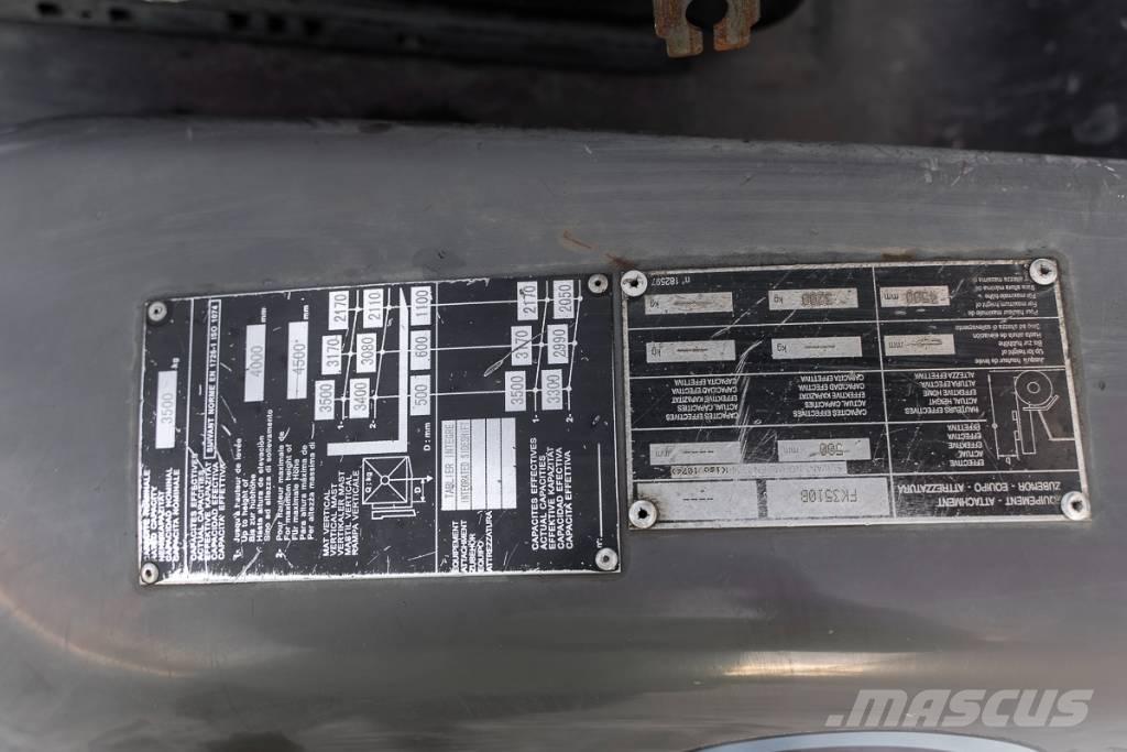 Manitou MI 35 G LPG heftrucks