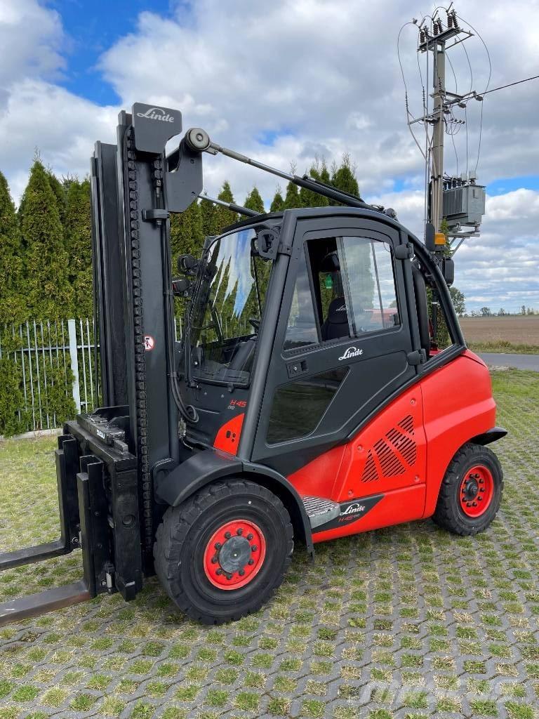 Linde H 45 LPG heftrucks