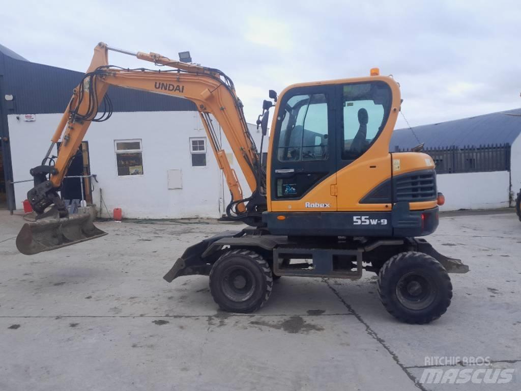 Hyundai R55 W-9 Mobilbagger