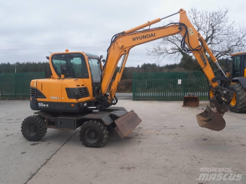 Hyundai R55 W-9 Mobilbagger