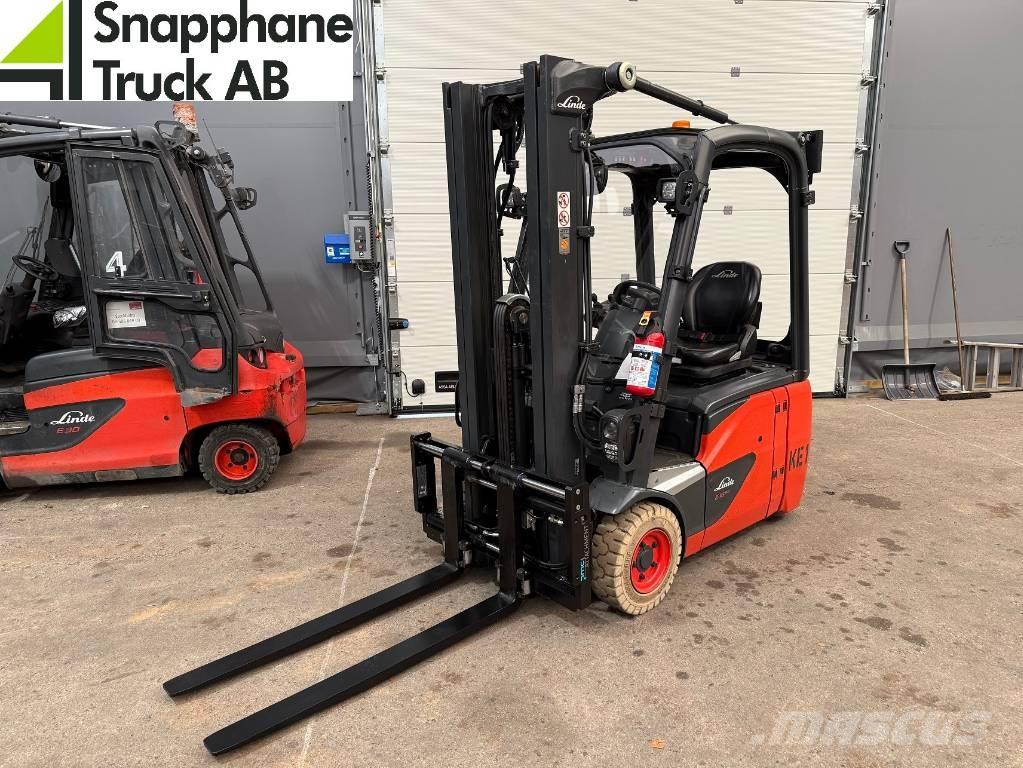 Linde E 16 C-02 Elektrische heftrucks