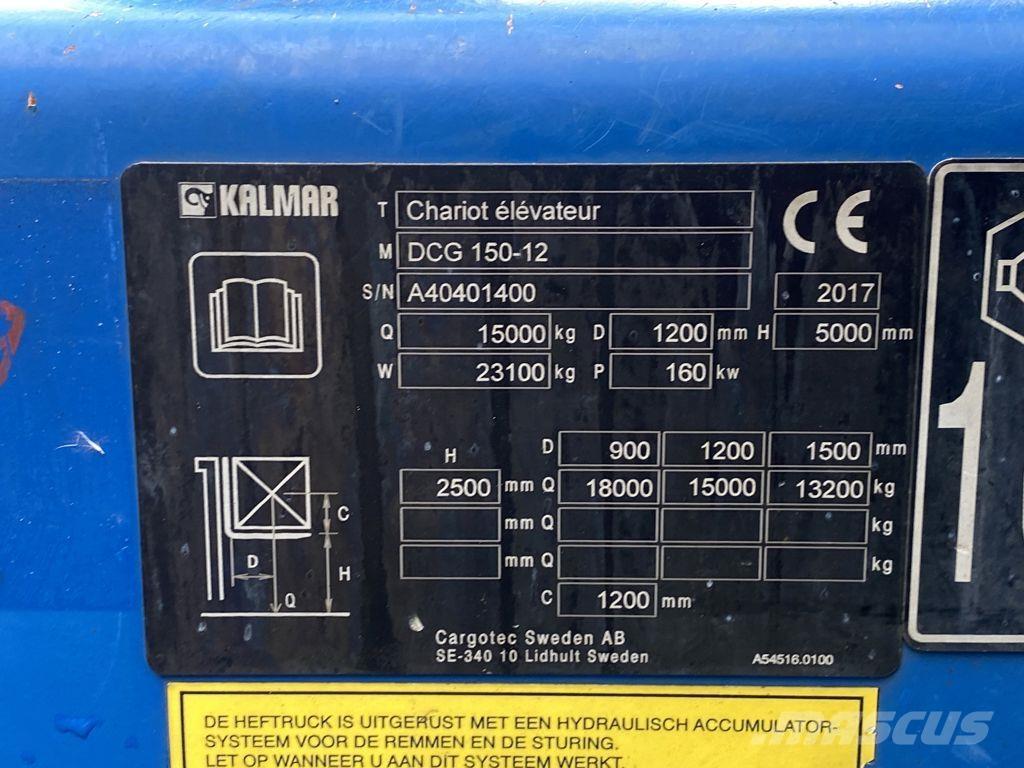 Kalmar DCG150-12 Diesel heftrucks