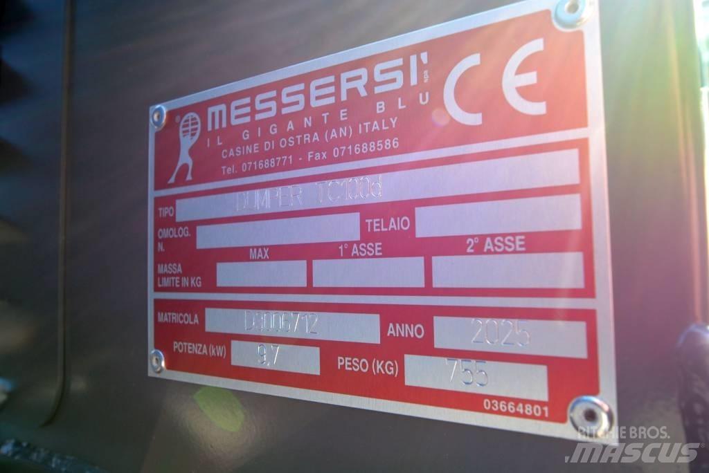 Messersi TC 100 d Minidumper
