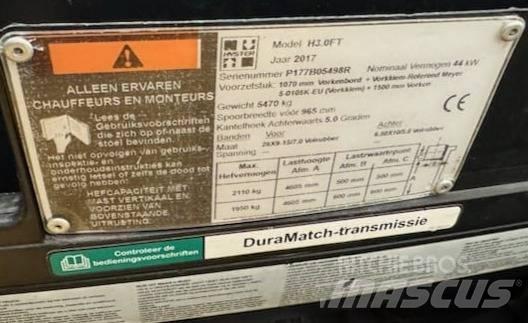 Hyster H 3.0 FT Diesel heftrucks