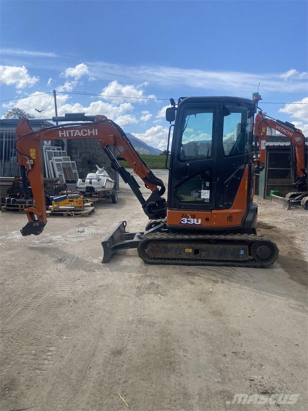 Hitachi Zaxis33U-6 Minibagger < 7t