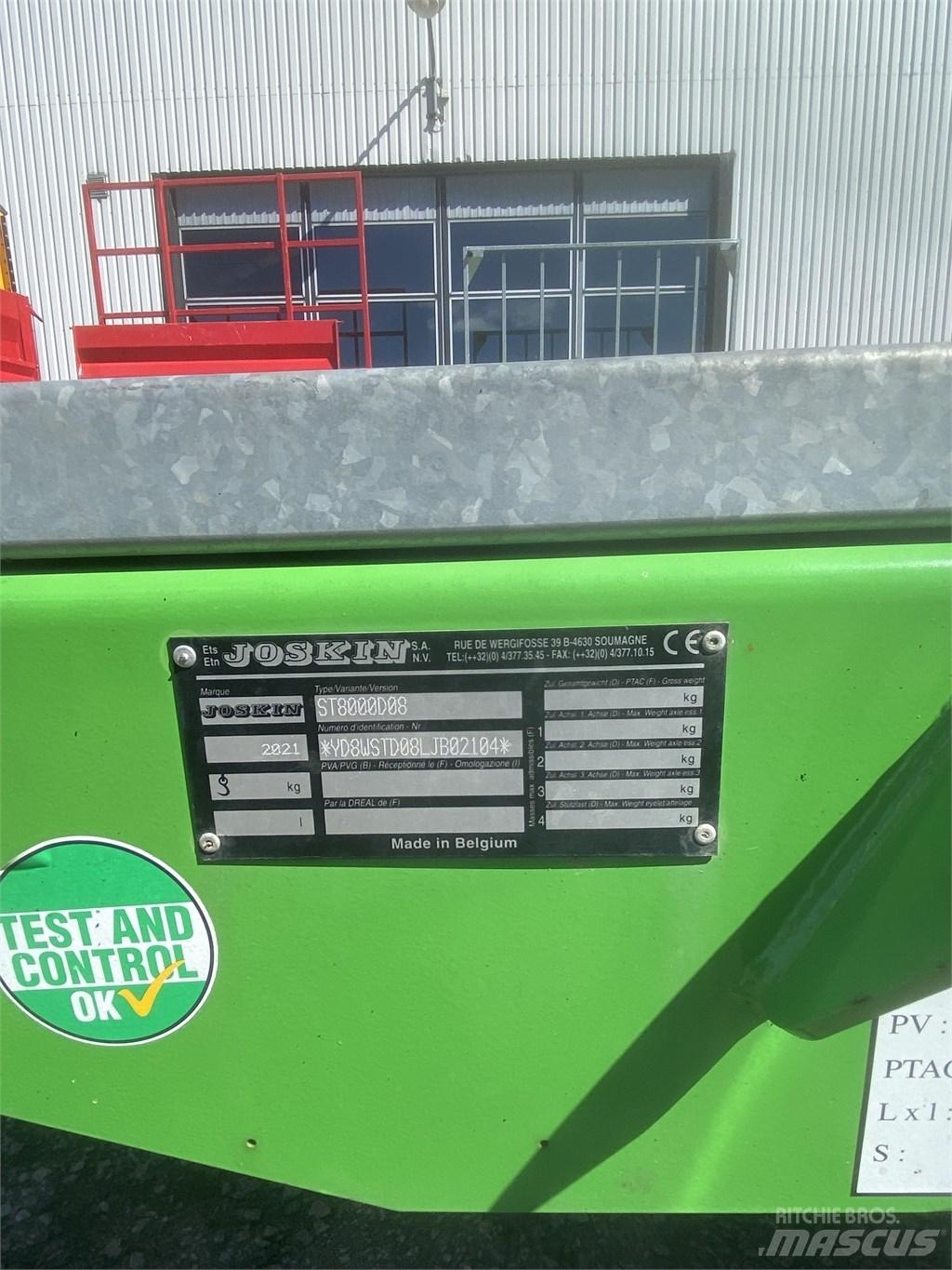 Joskin S80D11 Ballenanhänger