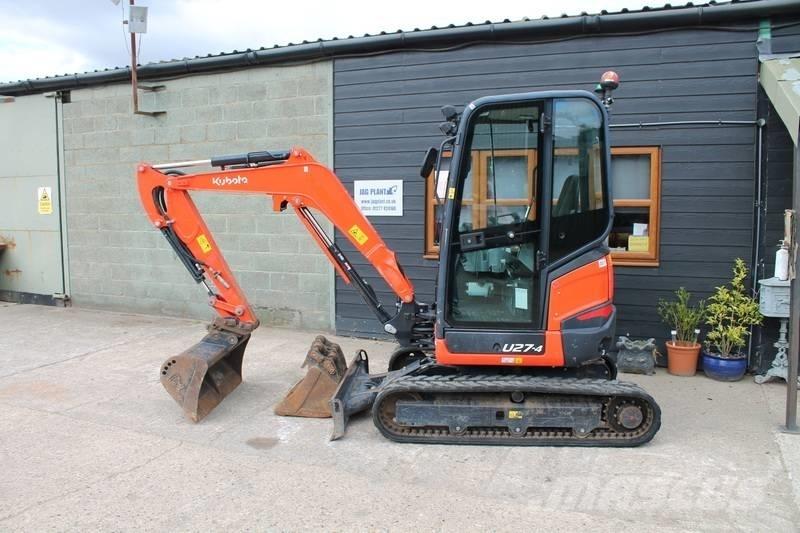 Kubota U 27-4 Minibagger < 7t