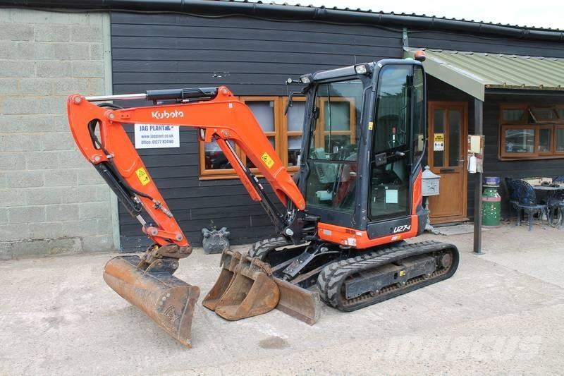 Kubota U 27-4 Minibagger < 7t