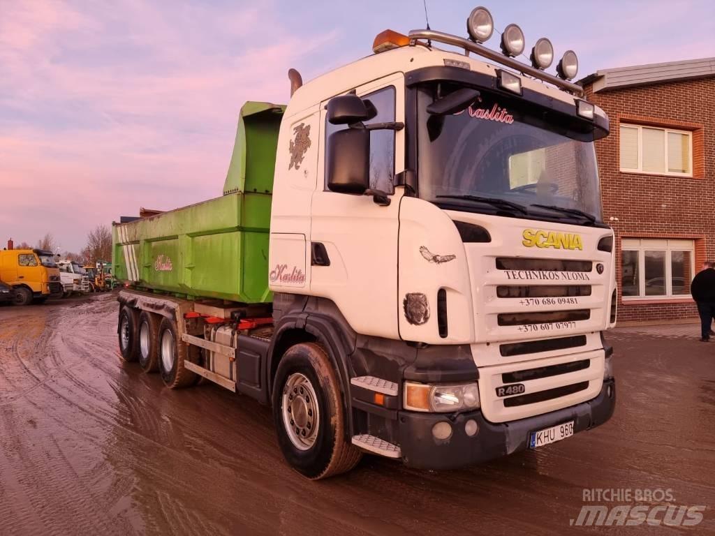Scania R 480 8X4 Kipplader