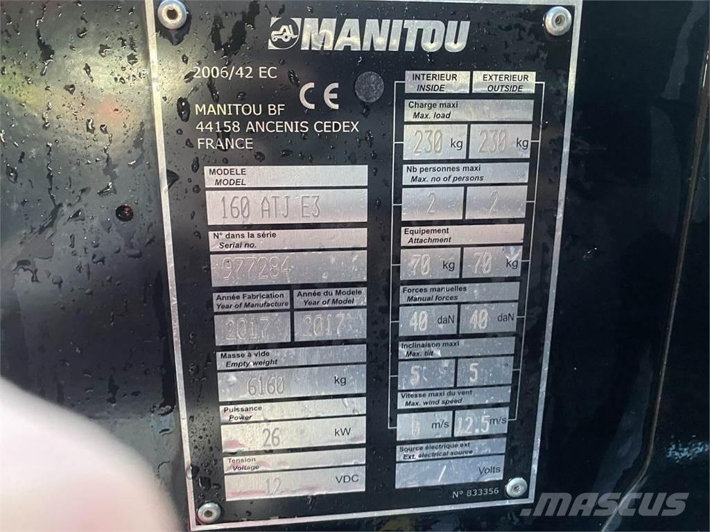 Manitou 160ATJ RC Gelenkteleskoparbeitsbühnen