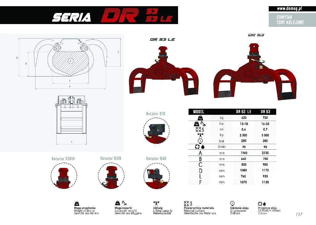  DEMOQ DR53 Greifer