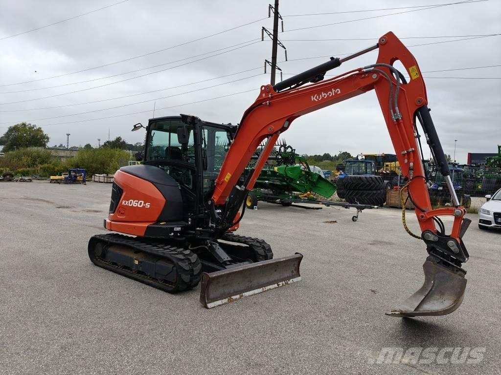 Kubota KX 060-5 Minibagger < 7t