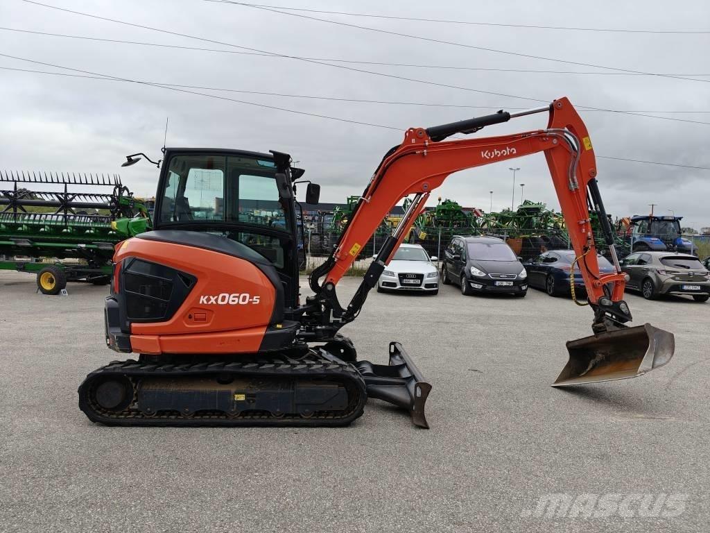 Kubota KX 060-5 Minibagger < 7t