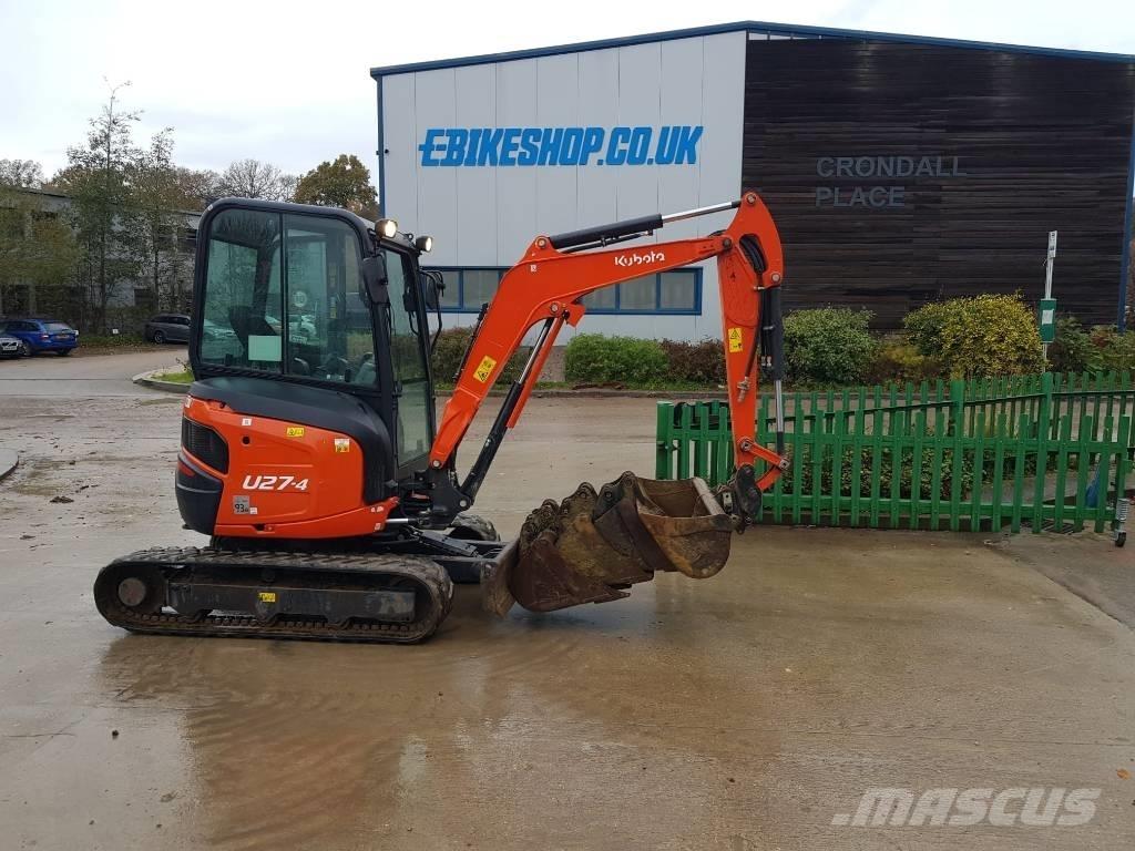 Kubota U27-4 Minibagger < 7t