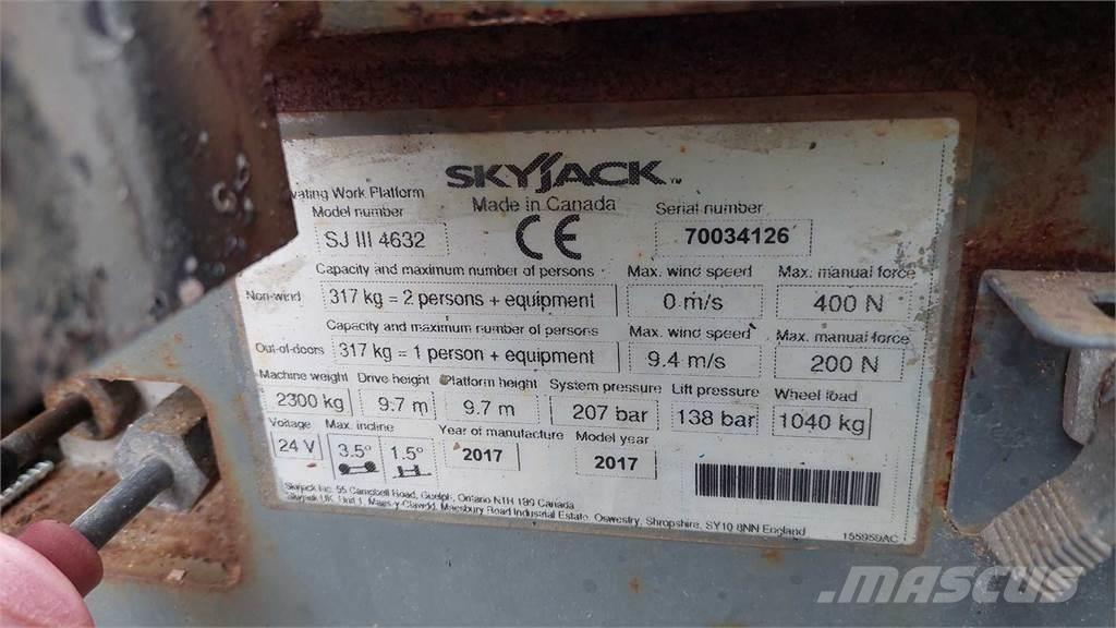 SkyJack SJIII4632 Scheren-Arbeitsbühnen