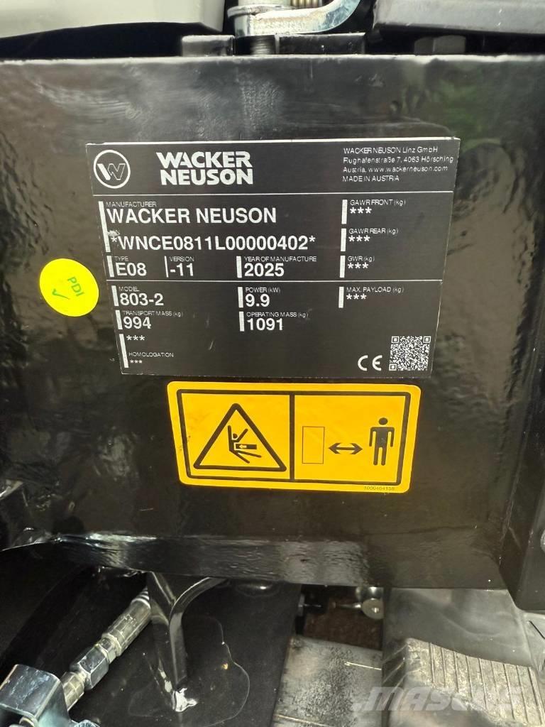 Wacker Neuson 803 Minibagger < 7t
