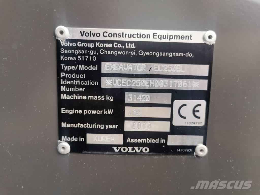 Volvo EC250EL Raupenbagger
