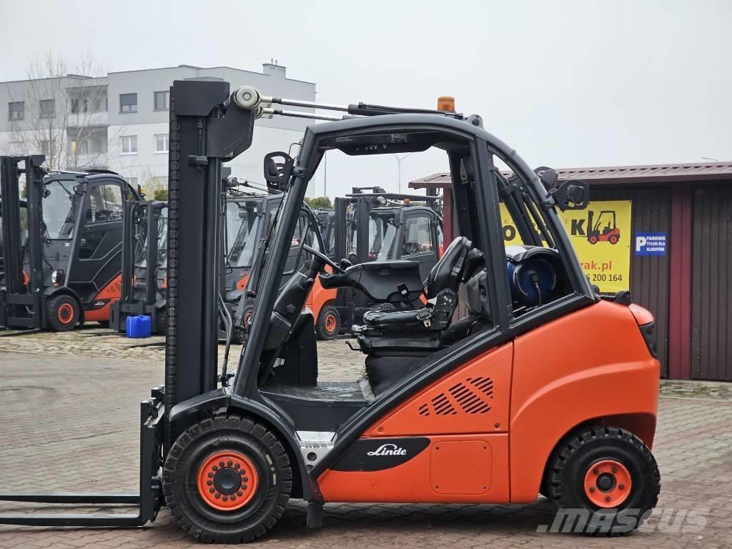 Linde H35T-02 LPG heftrucks
