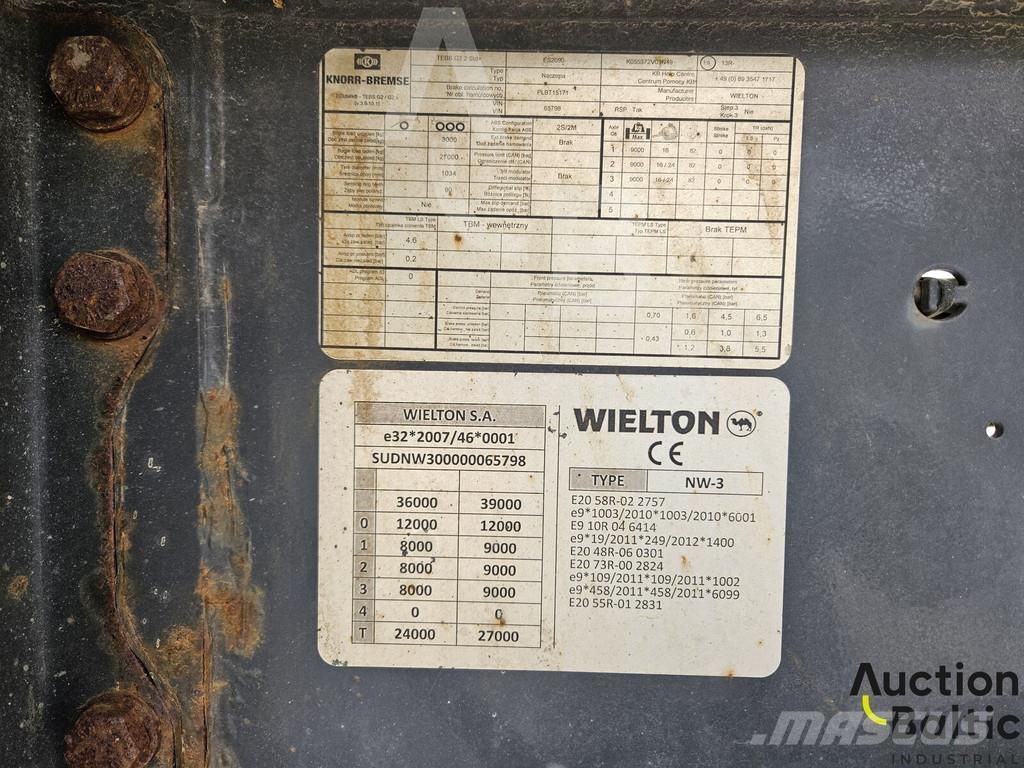 Wielton NW-3 Curtainsiderauflieger