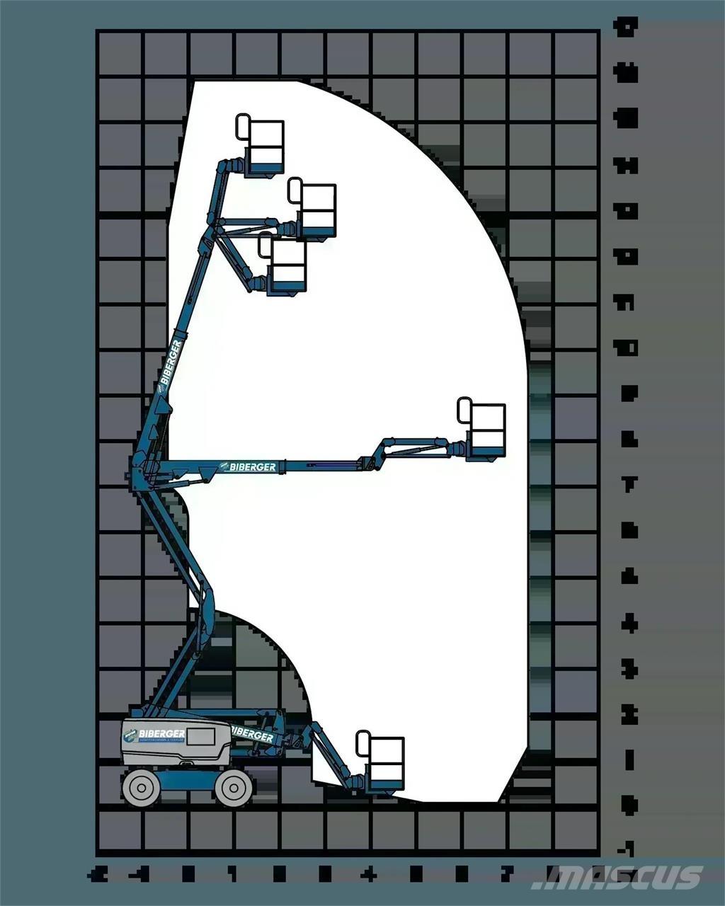Genie Z45 XC Gelenkteleskoparbeitsbühnen