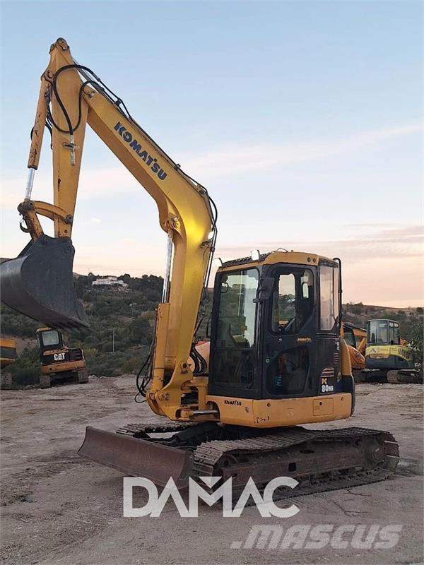 Komatsu PC80 Minibagger < 7t