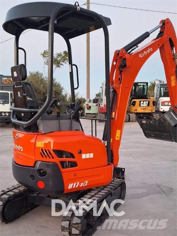 Kubota U17-3a Minibagger < 7t