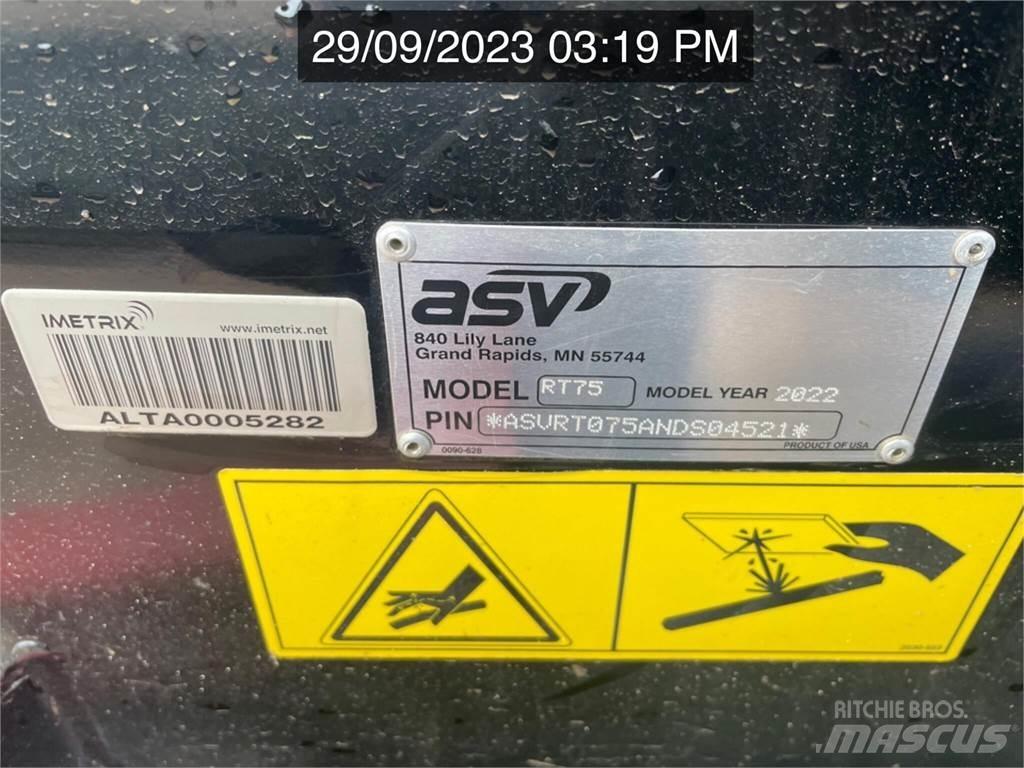 ASV POSI-TRACK RT75 Kompaktlader