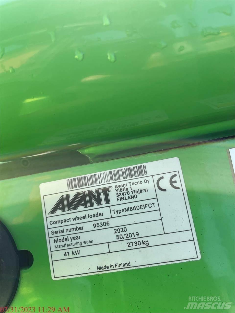 Avant 860I Radlader