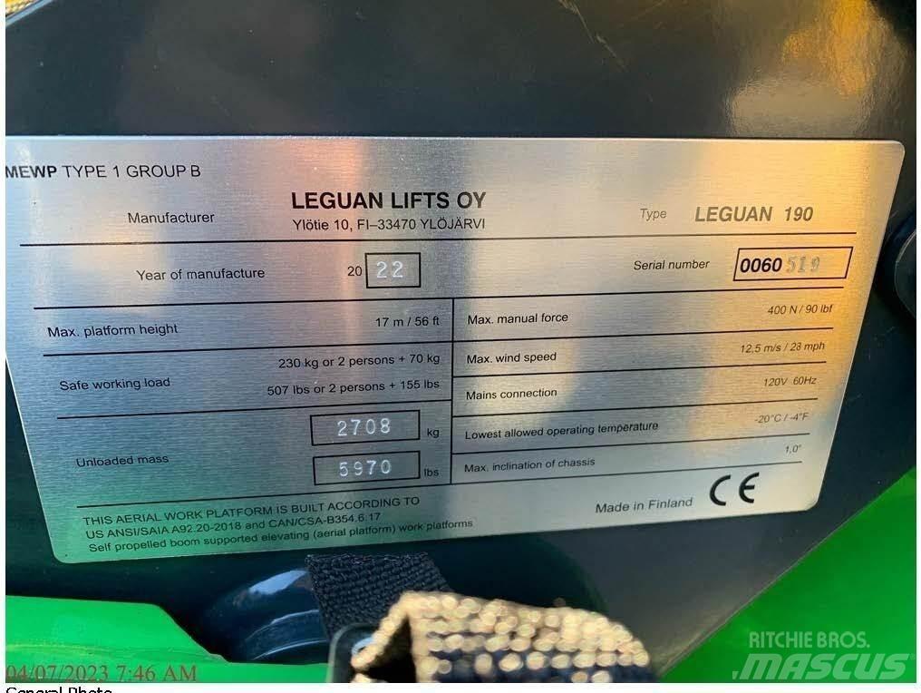 Avant LEGUAN 190 Gelenkteleskoparbeitsbühnen
