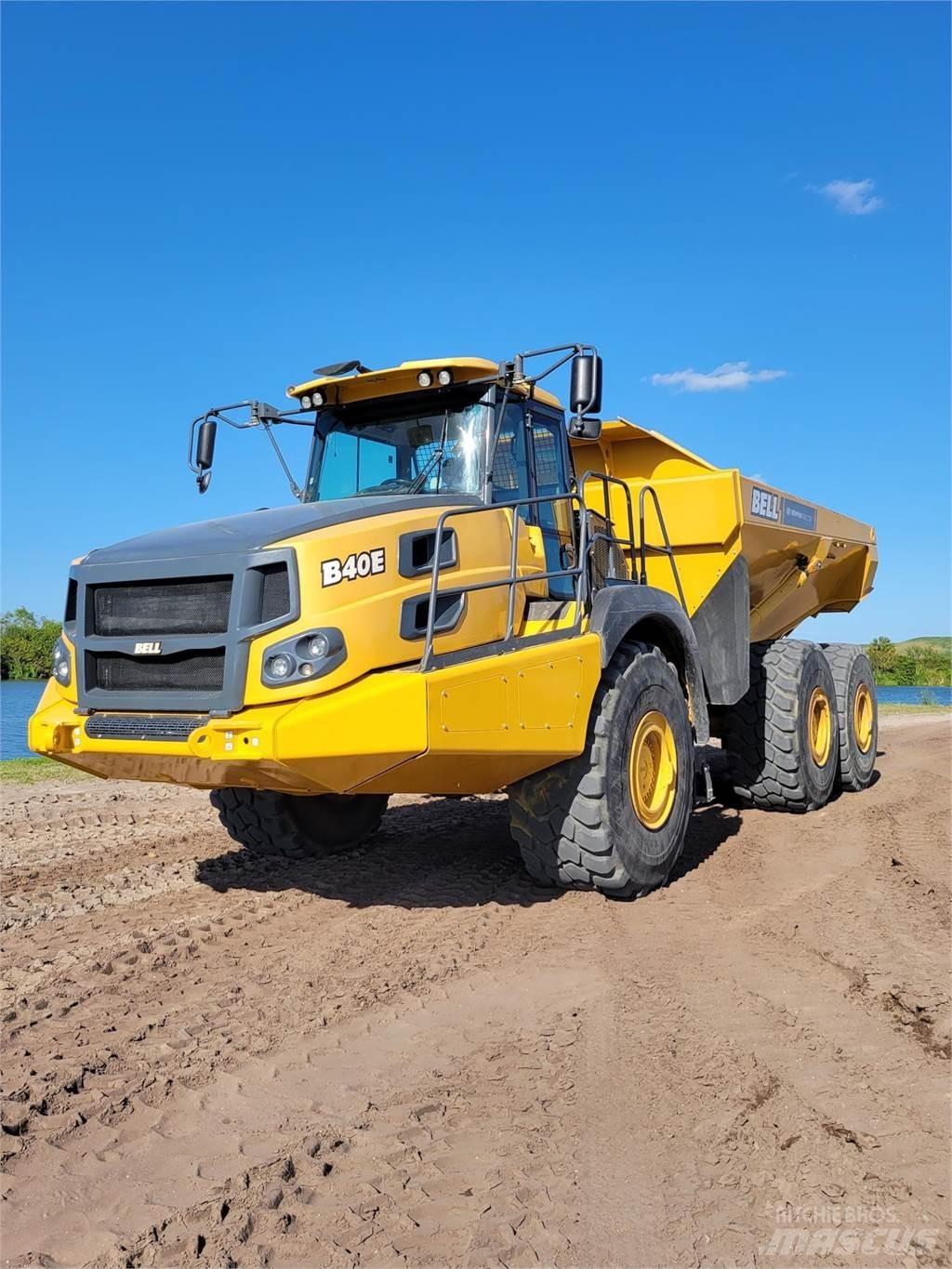 Bell B40E Dumper - Knickgelenk