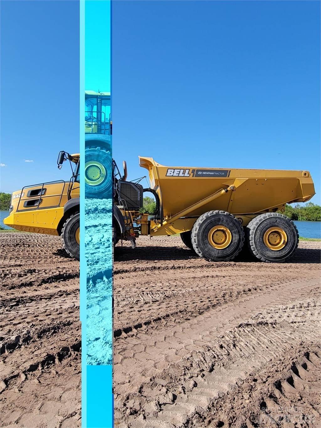 Bell B40E Dumper - Knickgelenk