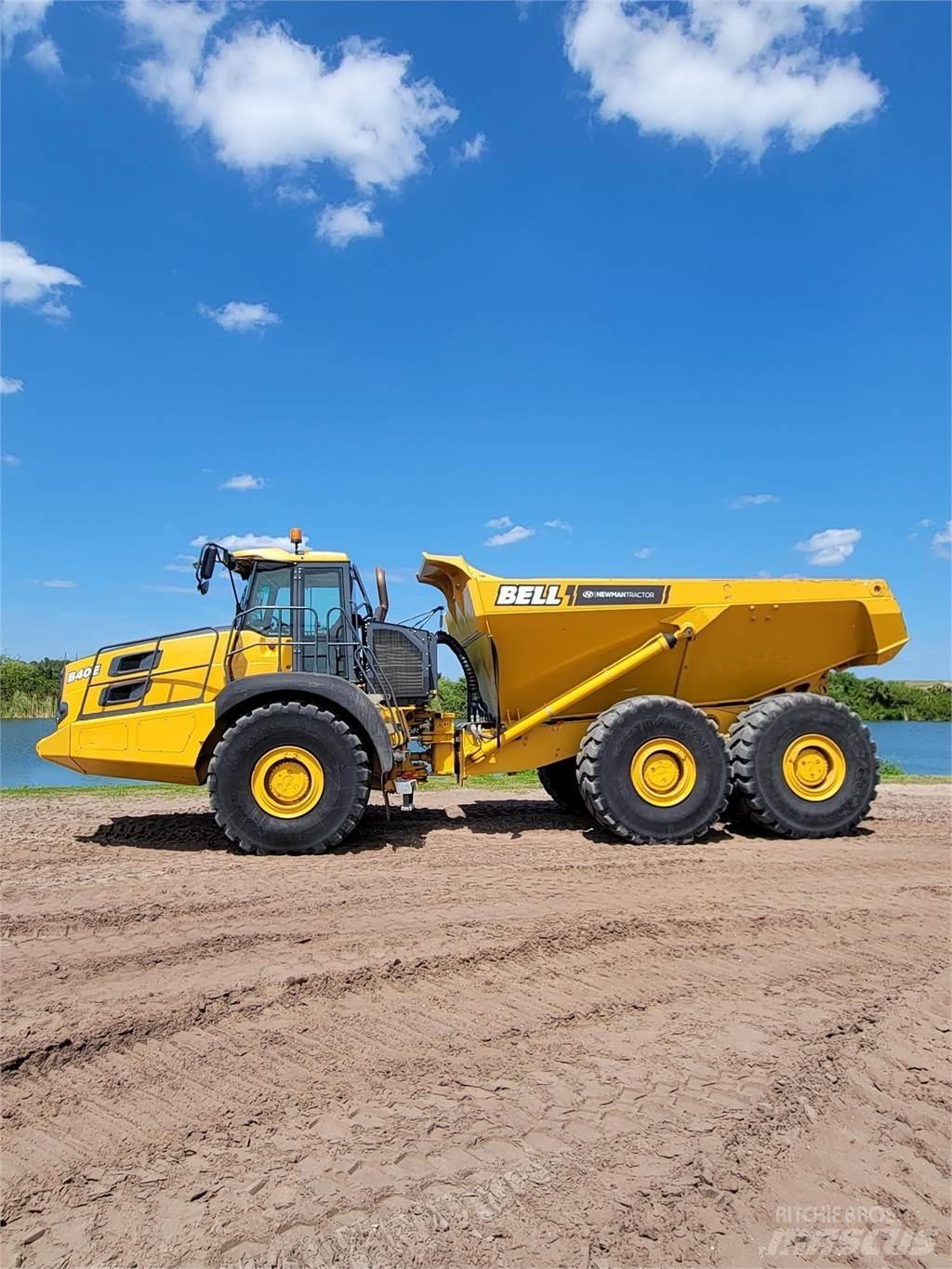 Bell B40E Dumper - Knickgelenk