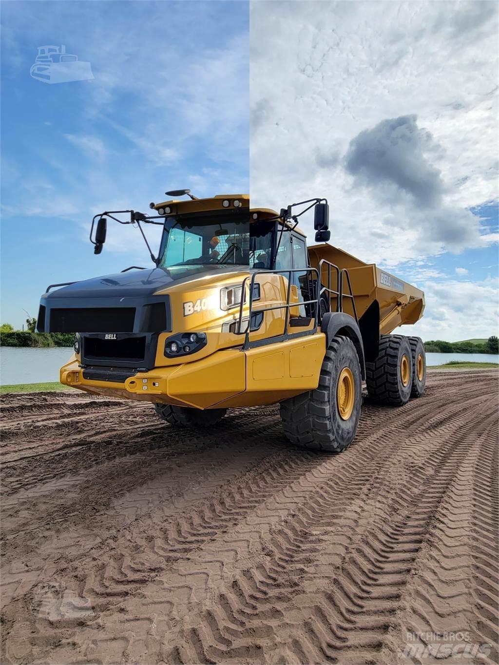 Bell B40E Dumper - Knickgelenk
