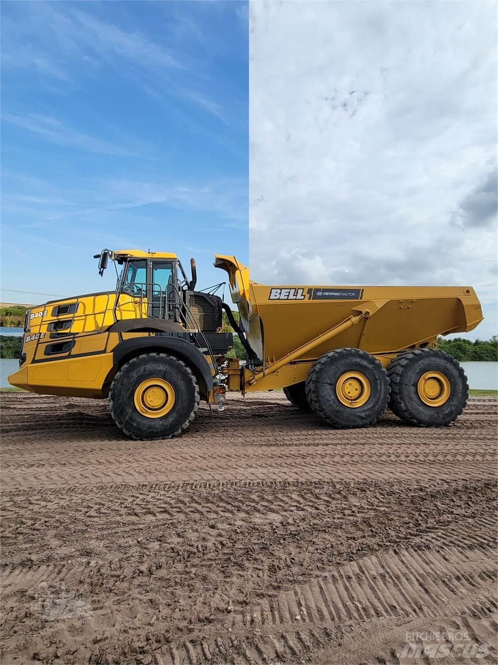 Bell B40E Dumper - Knickgelenk