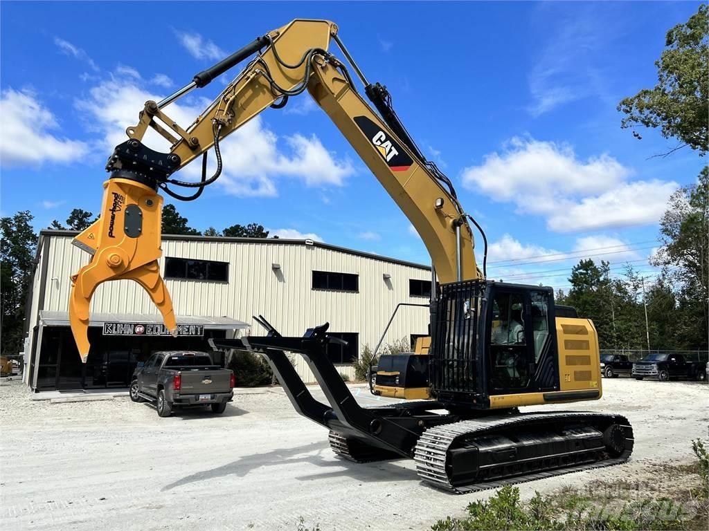 CAT 320ELRR Materialumschlag