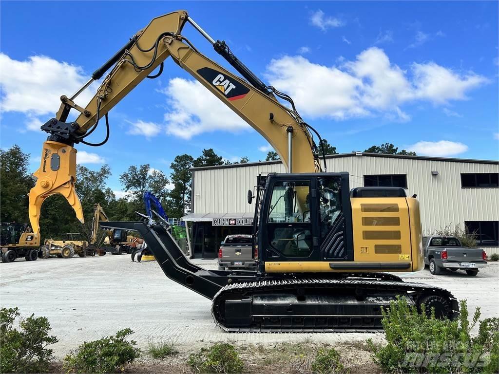 CAT 320ELRR Materialumschlag