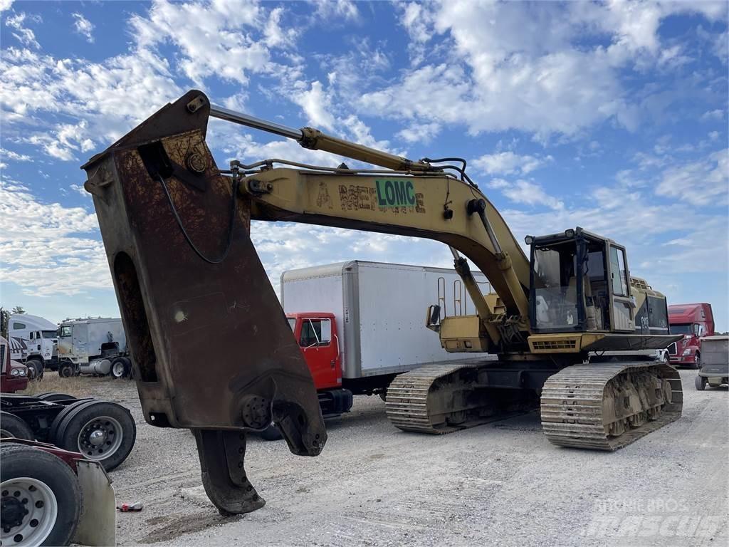 CAT 350L Materialumschlag