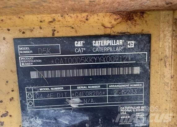 CAT D5K LGP Rohrverlegeraupen