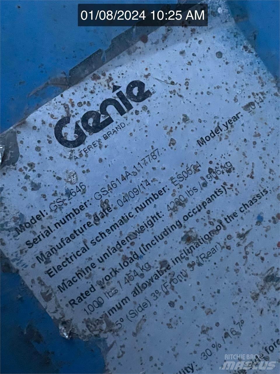 Genie GS2646 Scheren-Arbeitsbühnen