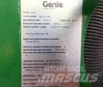 Genie S85 Teleskopbühnen
