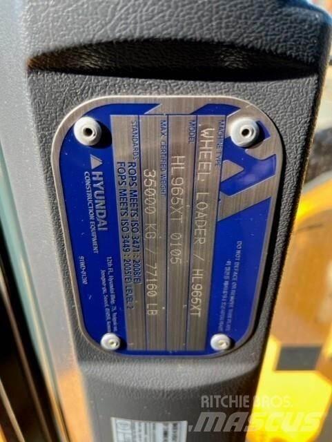 Hyundai HL965XT Radlader